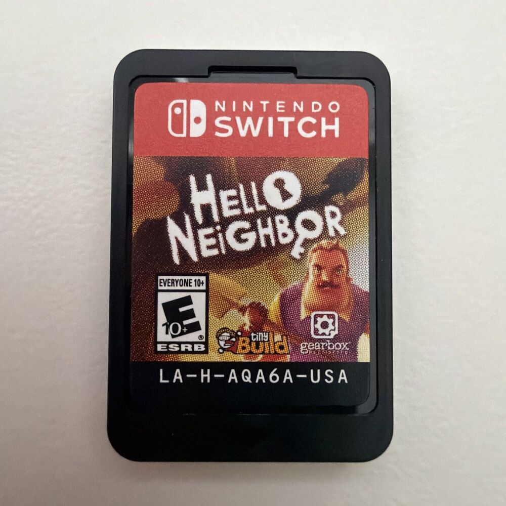 Hello Neighbor (Nintendo Switch, 2018) Cart Only - Tested
